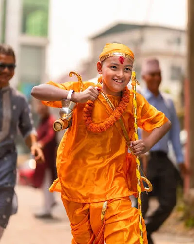 Boy in bratabandha