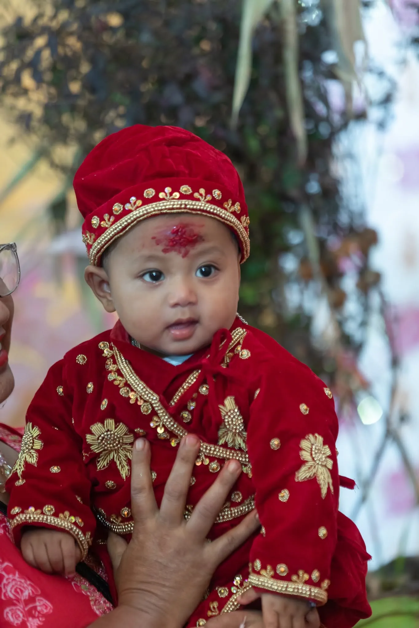 Child in traditional dress
